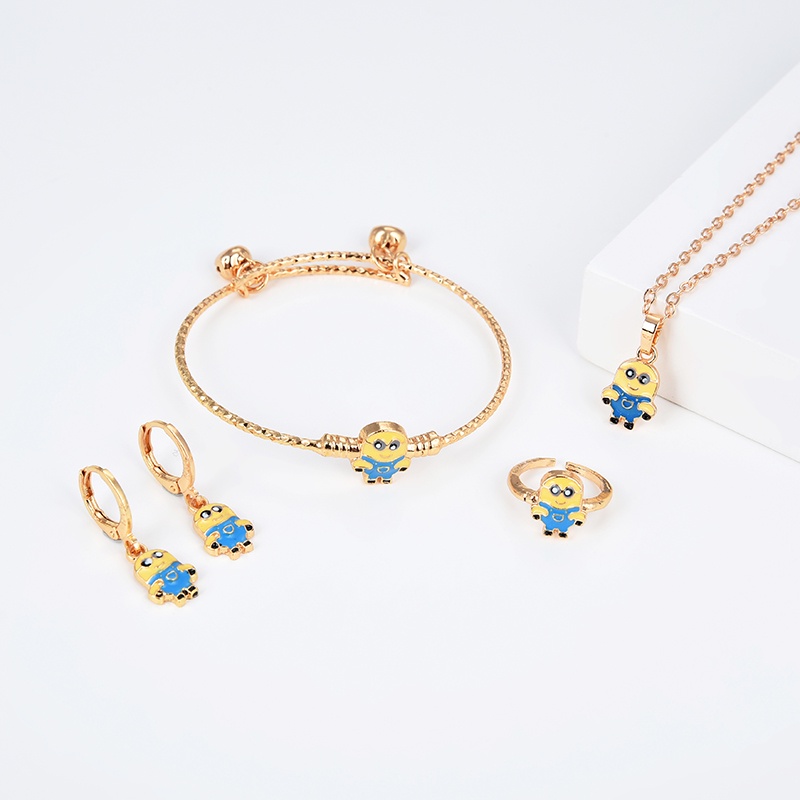 set perhiasan titanium anak wanita anti lapis emas karat isi love silver dan tidak luntur perak perempuan murah asli murah silver antikarat lapis kalung dan anting terbaru gelang dan cincin 24k 10-18s