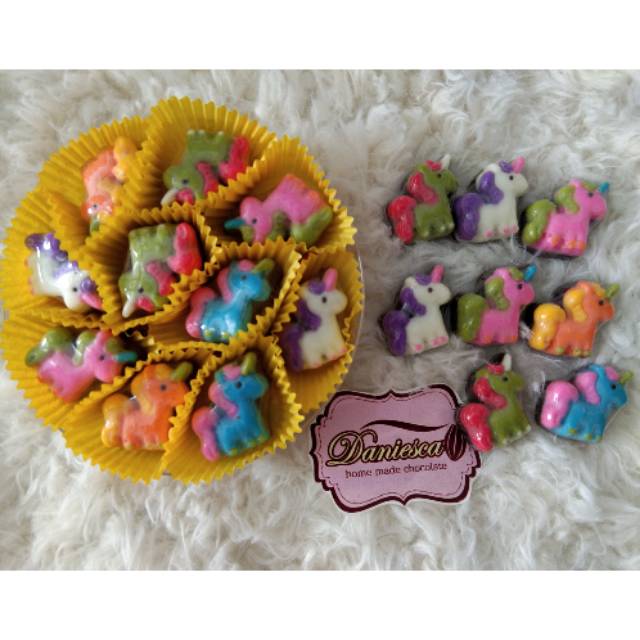 

.CTB Coklat karakter unicorn ( full body ) lucu unik enak halal ( DS BGR )