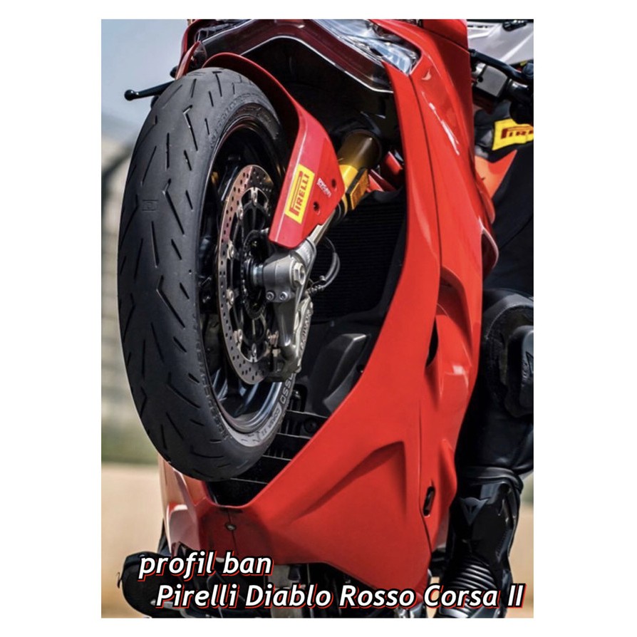 Ban Pirelli Diablo Rosso Corsa II 90/80-17 + 110/70-17 Paket Hemat