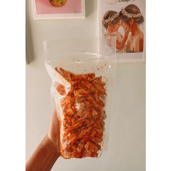 

Basreng pedas daun jeruk