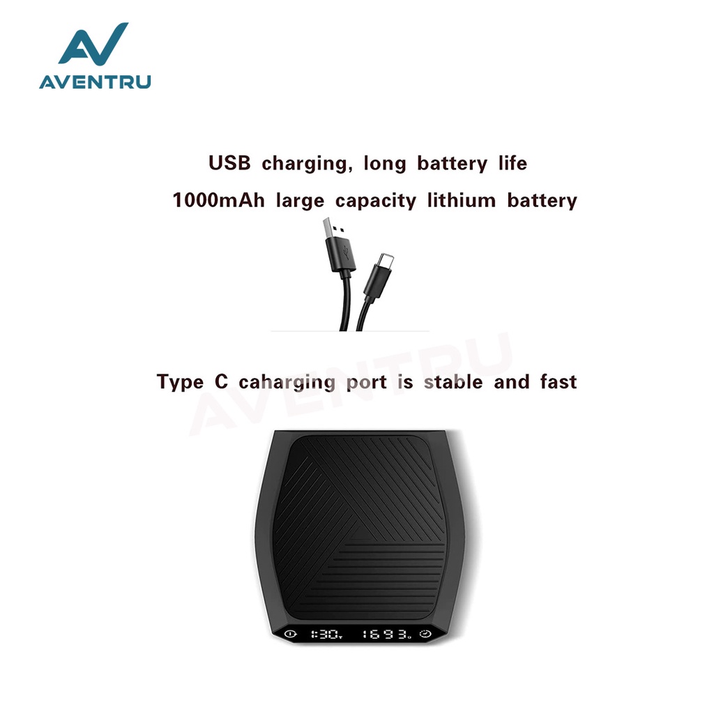 Timbangan Kopi Smart Coffee Digital Scale Manual Brew Espresso V60