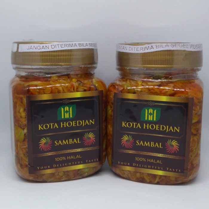 

Sambal Kota Hoedjan - Teri Asin Pete/Petai (New Varian) 011