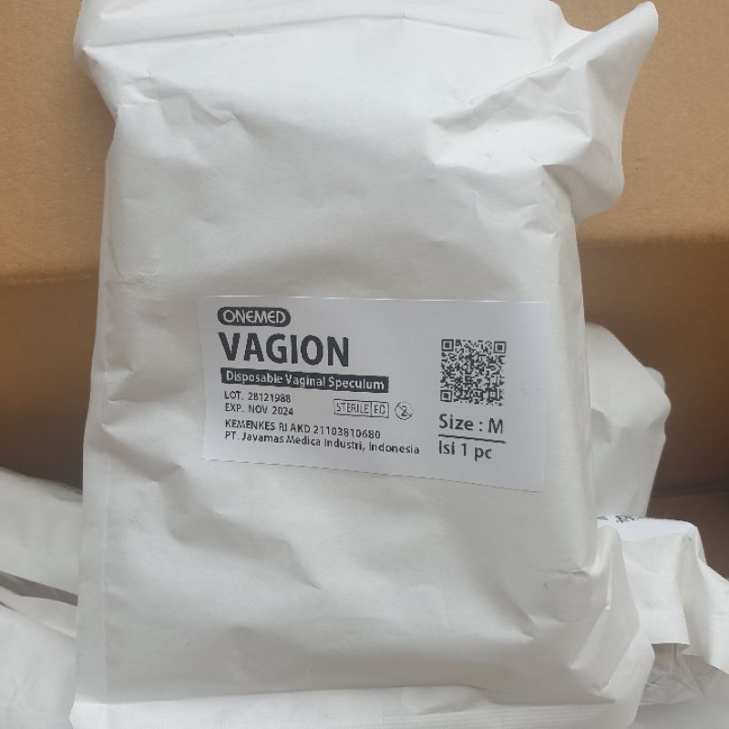 ONEMED Vagion Disposable Vaginal Speculum Steril S M L Spekulum Plastik