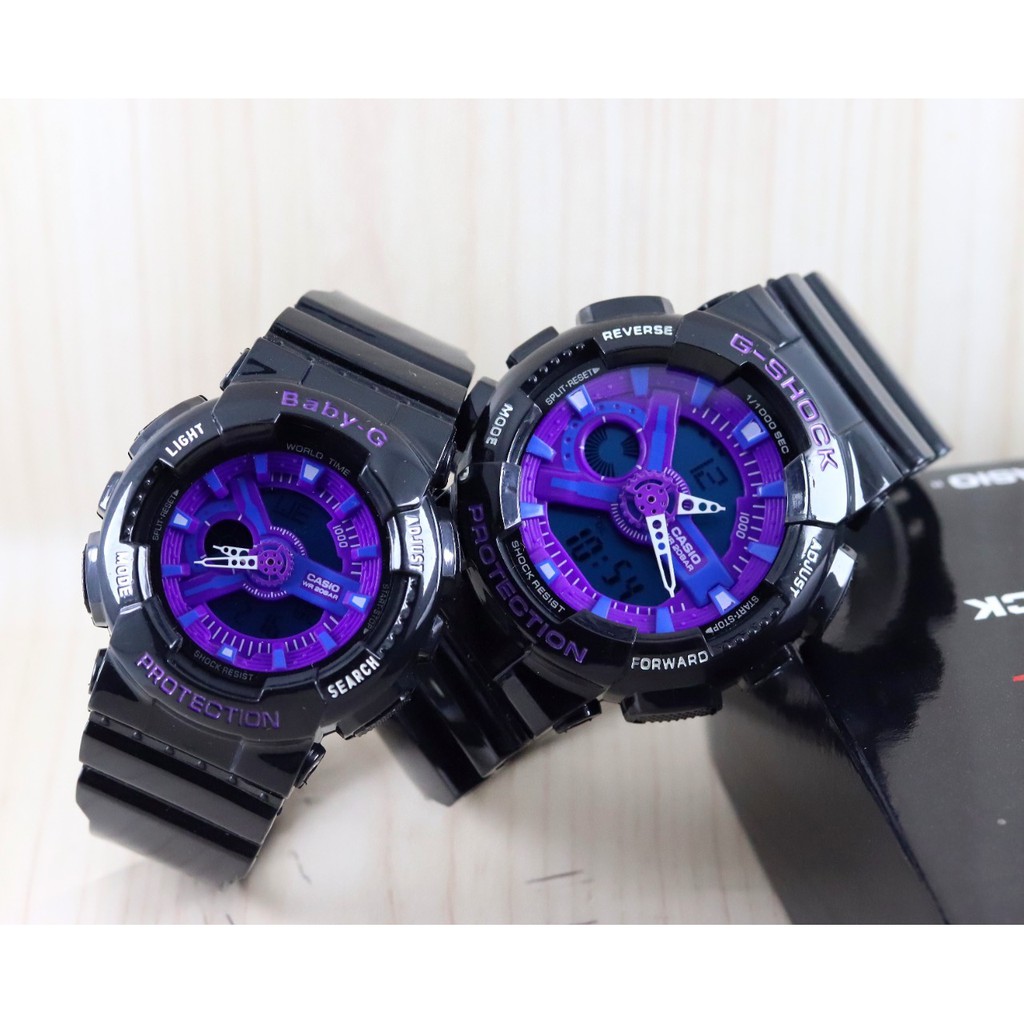 Jam tangan Couple Casio BabyG Gshock GA-110 &amp; BA-110 / Casio BabyG Gshock