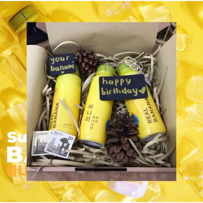 

Banami Hampers - 3 Susu pisang 75K