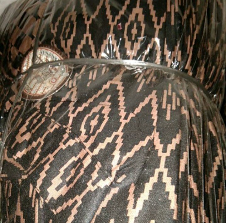 Kemeja Batik Pria Lengan Panjang Size M L Xl Bswart Batik Hrb026 Kenongo Hem Panjang Padi