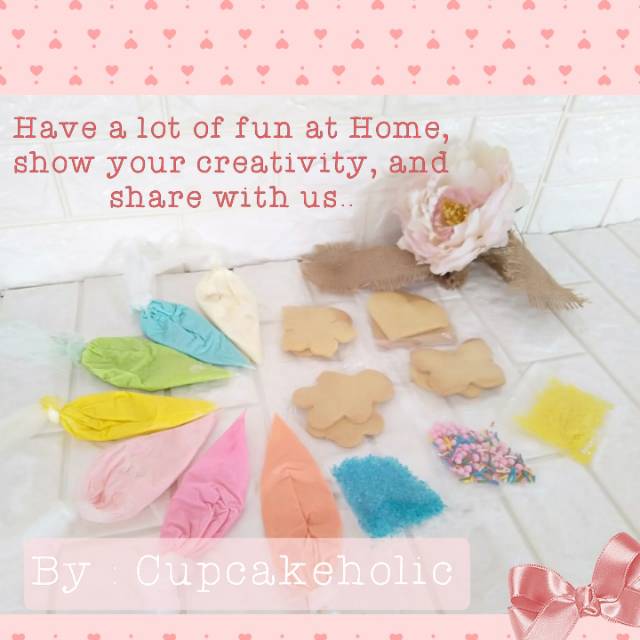 

Cookies Decoration Kit Set dengan COKLAT