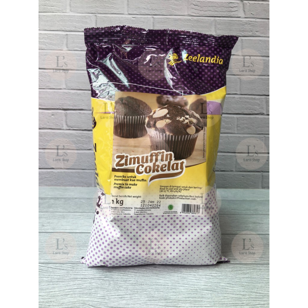 

Zeelandia Zimuffin Coklat 1Kg