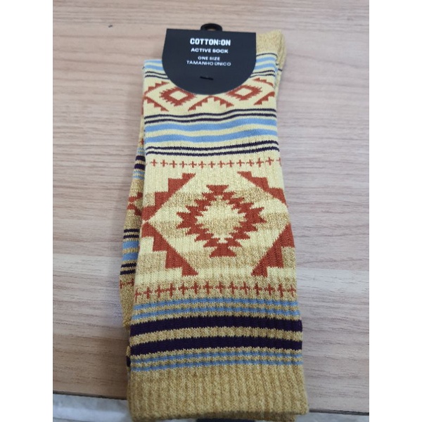 Kaos Kaki Cotton : On Active Sock One SIze Tamanho Unico