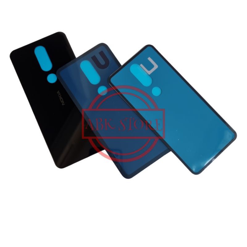 BACKDOOR BACK COVER KESING CASING HOUSING TUTUP BELAKANG NOKIA X5 5.1+ PLUS ORIGINAL