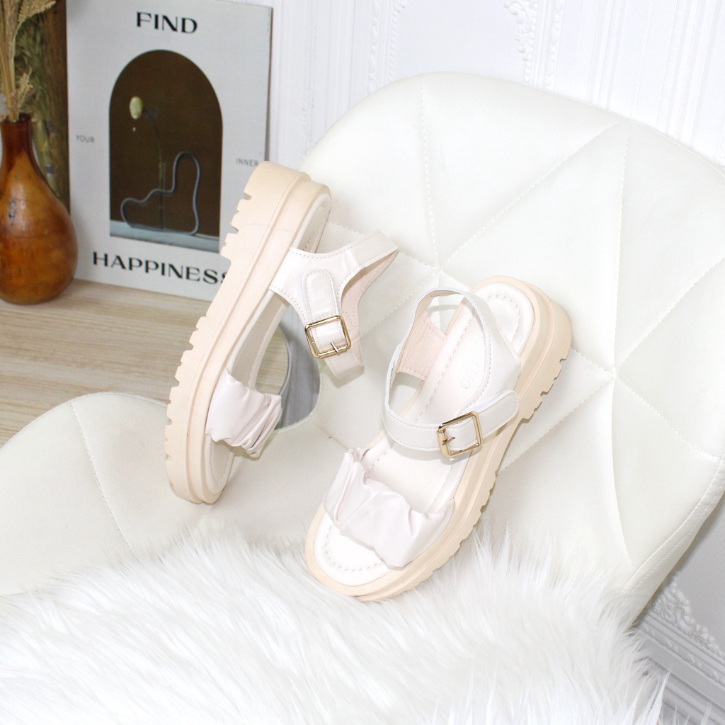 Sepatu Sandal Wedges NS0505 Gofashion Sepatu Fashion Import Termurah Sandal Wanita Termurah