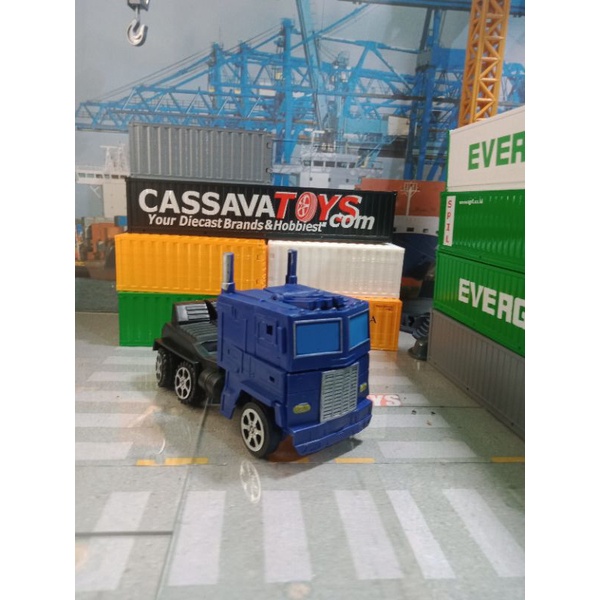 Mainan Anak Robot transformers Optimus prime