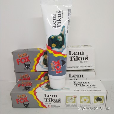 

LEM FOX / LEM TIKUS MERK FOX / RAT GLUE 75 GR