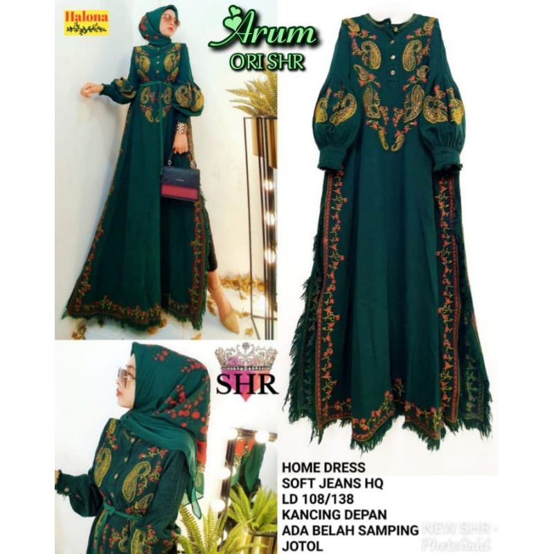 Arum ori SHR (Gamis Jeans)