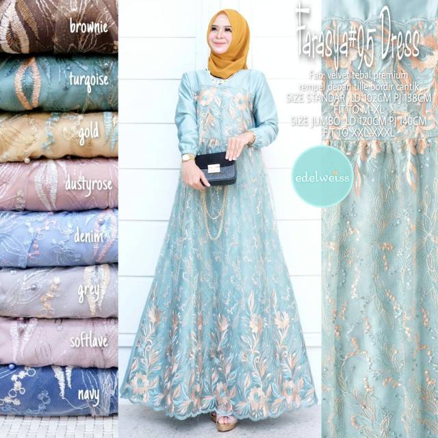 Gamis Kondangan Super Jumbo xxxl Ld 130cm Farasya Dress #95 Gamis Brukat Jumbo Gamis Lebaran Terbaru Dress Muslimah Gaun Pesta Gamis Seragam Pernikahan Outfit Bridesmaid Gamis Broklat Jumbo Wanita xxxl Outfit Kondangan Wedding Dresses Modern Warna Rose