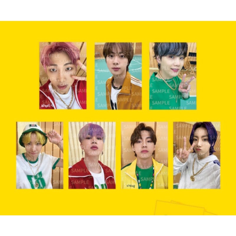 Photocard BTS Cardigan Butter