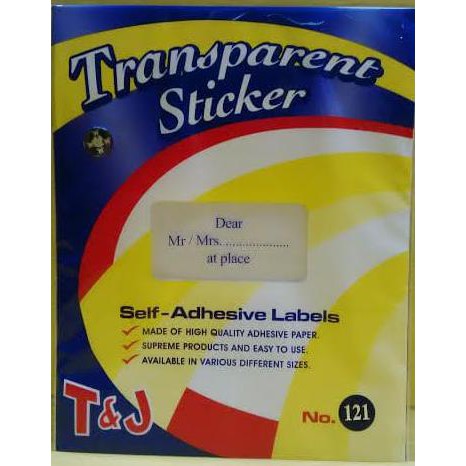 

Termurah Label Transparant Tom & Jerry No. 121 Offic