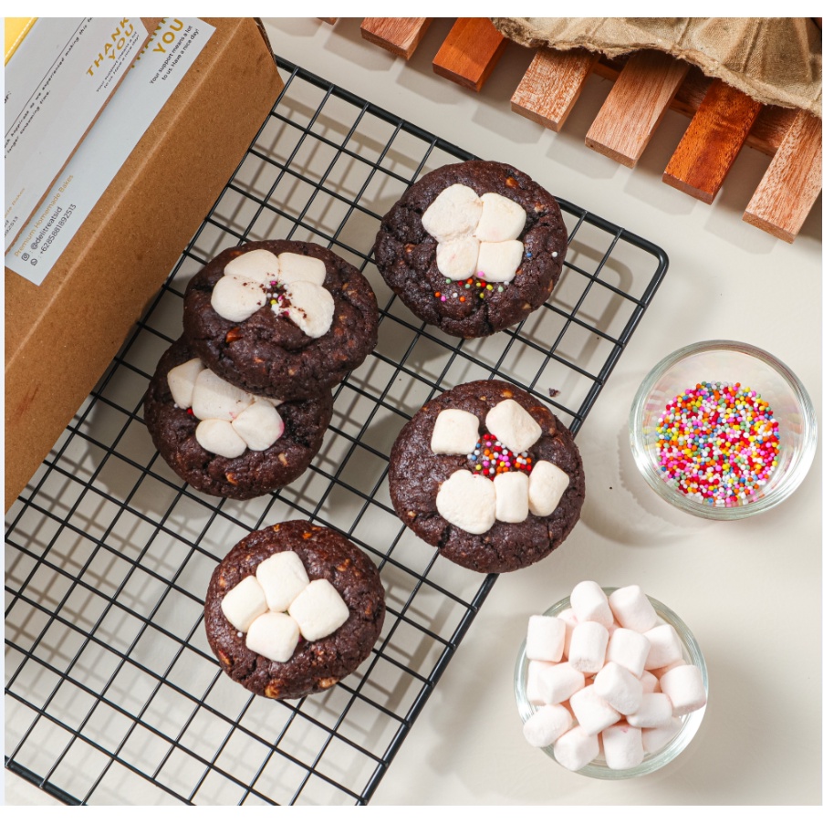 

HAZELNUT PARTY - COOKIES NUTELLA MARSHMALLOW HAZELNUT