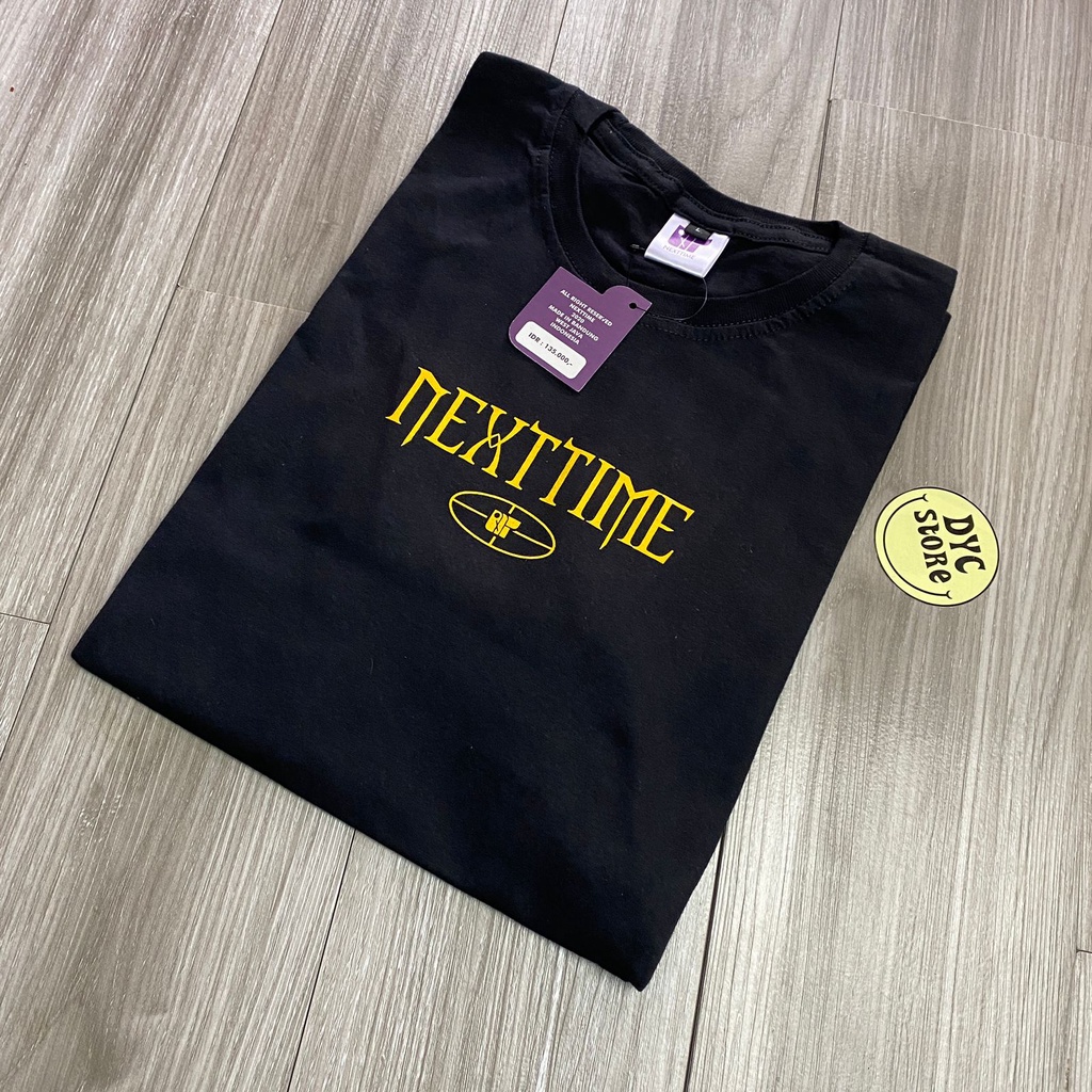 T-SHIRT STREETWEAR KAOS DISTRO ORIGINAL SEVENKEY x NEXTTIME SPESIAL ROMAN ART NO DRAMA  KAOS HITAM PRIA WANITA  OVERSIZE