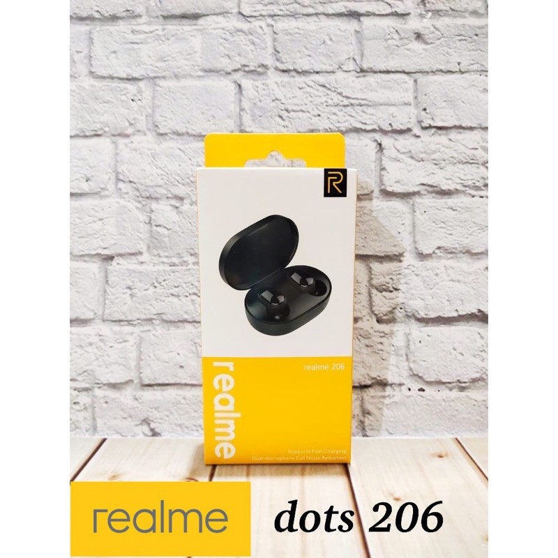 HANDSFREE BLUETOOTH REALME DOTS206 NEW STEREO EARPHONE