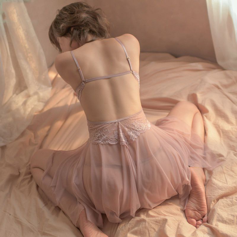 Lingerie Seksi/Pakaian Gaun Malam Hot Wanita/Baju Tidur Sexy Wanita-5