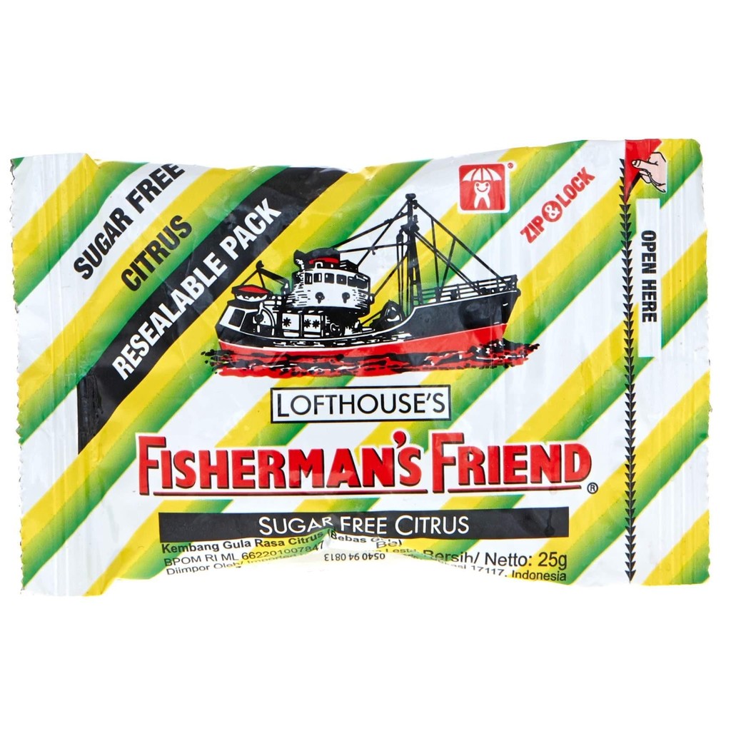 

FISHERMAN'S FRIEND Sugar Free Citrus 25g