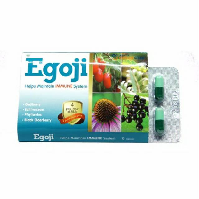 EGOJI MULTIVITAMIN 10 KAPSUL - MULTIVITAMIN