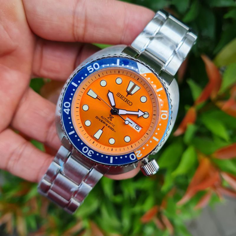 JAM TANGAN SEIKO DIVER X TURTLE RANTAI AUTOMATIC