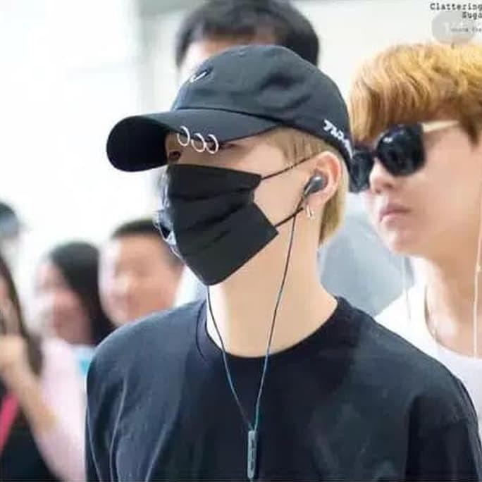 Topi Bts Jimin Ring Snapback Kpop Bangtan Boys Same Style Hat Basebal