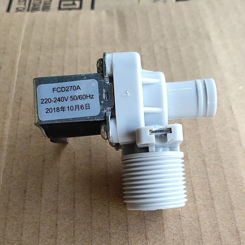 Selenoid Solenoid  Valve Plastik drat 3/4 -Ac 220v