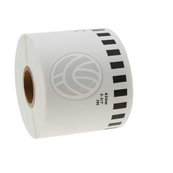 

Promo - Label brother 62mm x 30 m DK22205 DK22205 bare thermal tape continous length paper tape !!