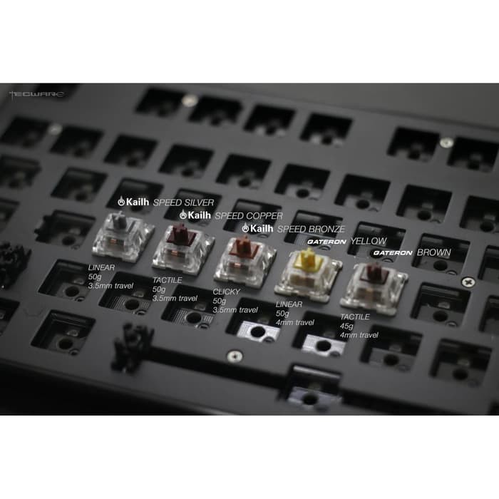 Tecware Phantom Elite P87 TKL RGB Gatheron Switch Mechanical Keyboard