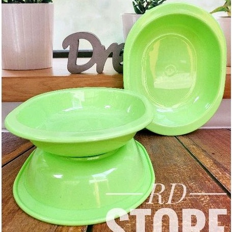 PROMO 3.PCS MANGKOK SAJI LONG POLOS MELAMINE WARE