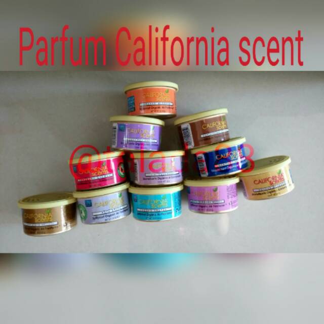 Parfum mobil / ruangan california scent / scents original murah