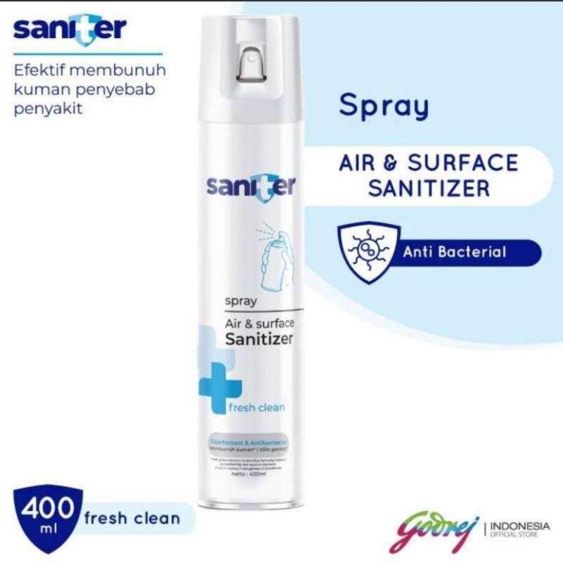 Saniter Spray Air Disinfectant &amp; Sanitizer 400 ml