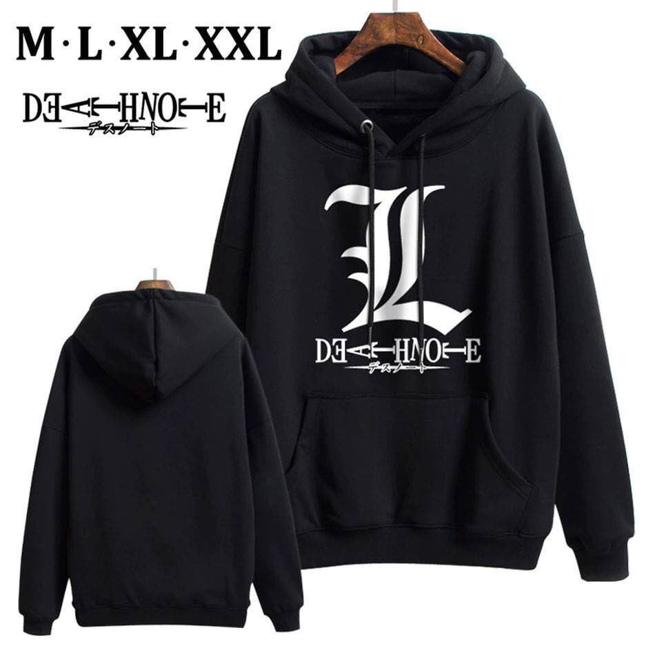 Sweater L Kira Deathnote Black