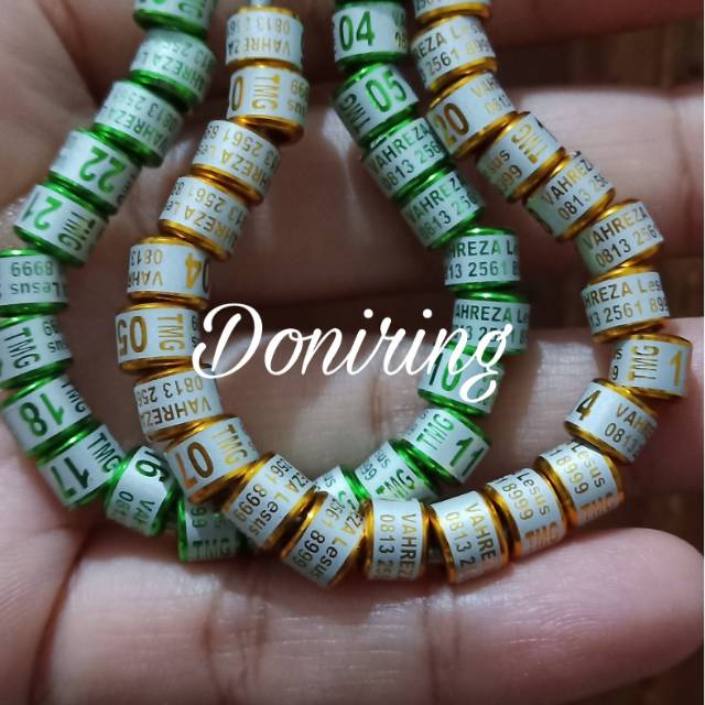 Ring Burung Blok Laser