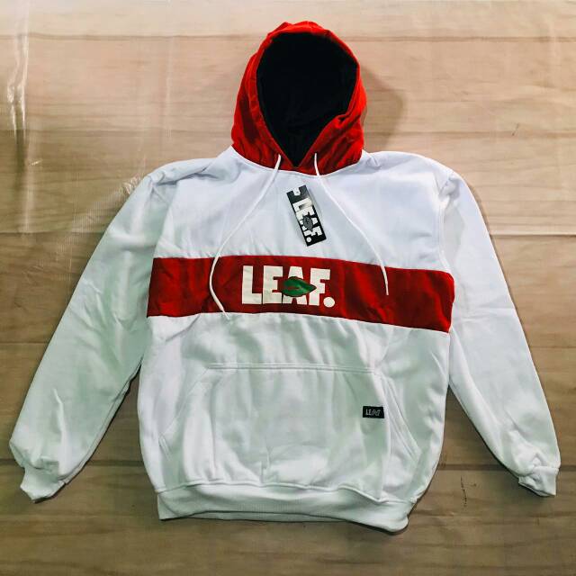 Sweater jaket Hoodie distro super premium leaf XXL