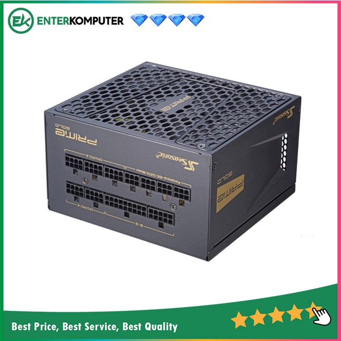 Seasonic Prime Gold Gx-650 - 650w Full Modular - 80+ Gold Certified - 12 Years Warranty Replacement