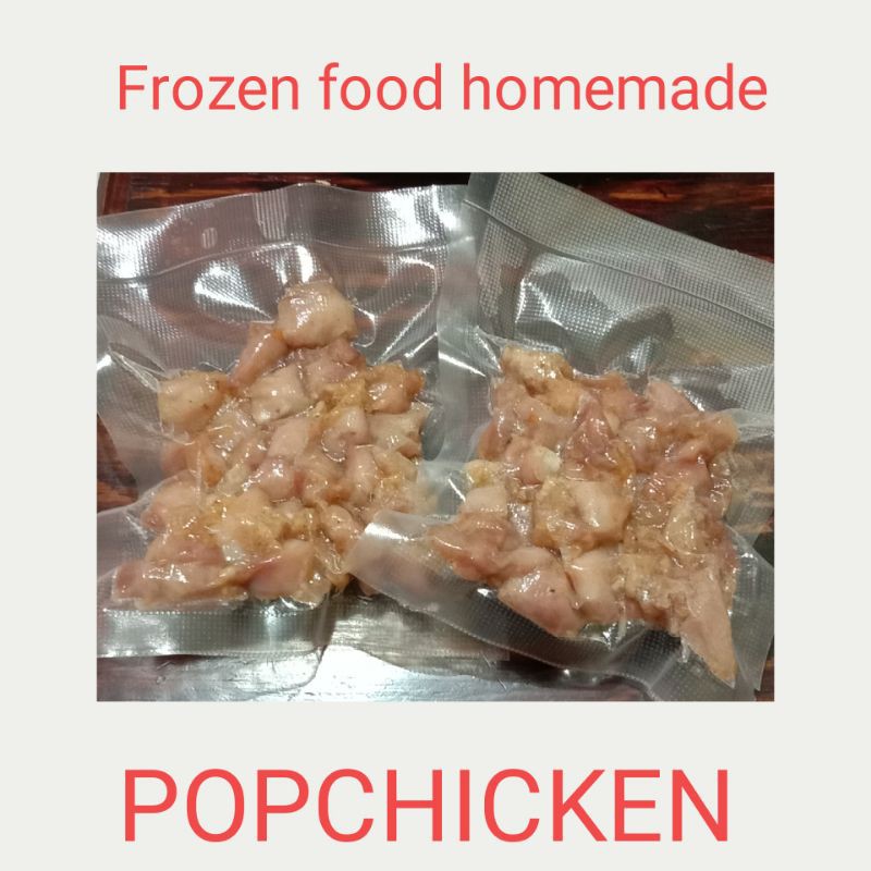 

Frozen food homemade chicken pop