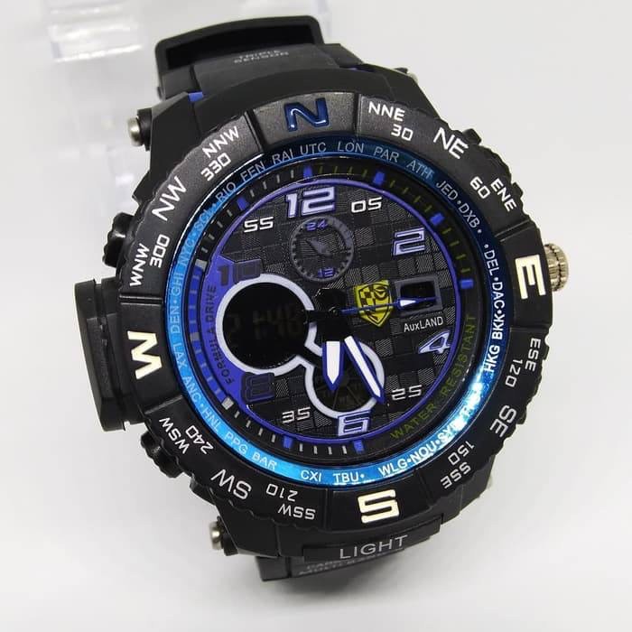 ORI! JAM TANGAN PRIA DUALTIME AUXLAND TYPE : JA75 - 01