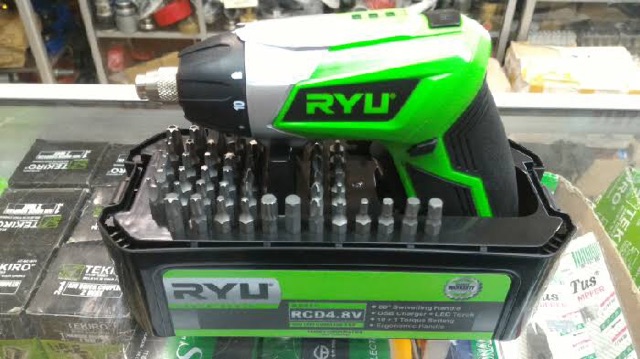 RYU-BOR CORDLESS 4.8v// mesin bor charge tanpa kabel