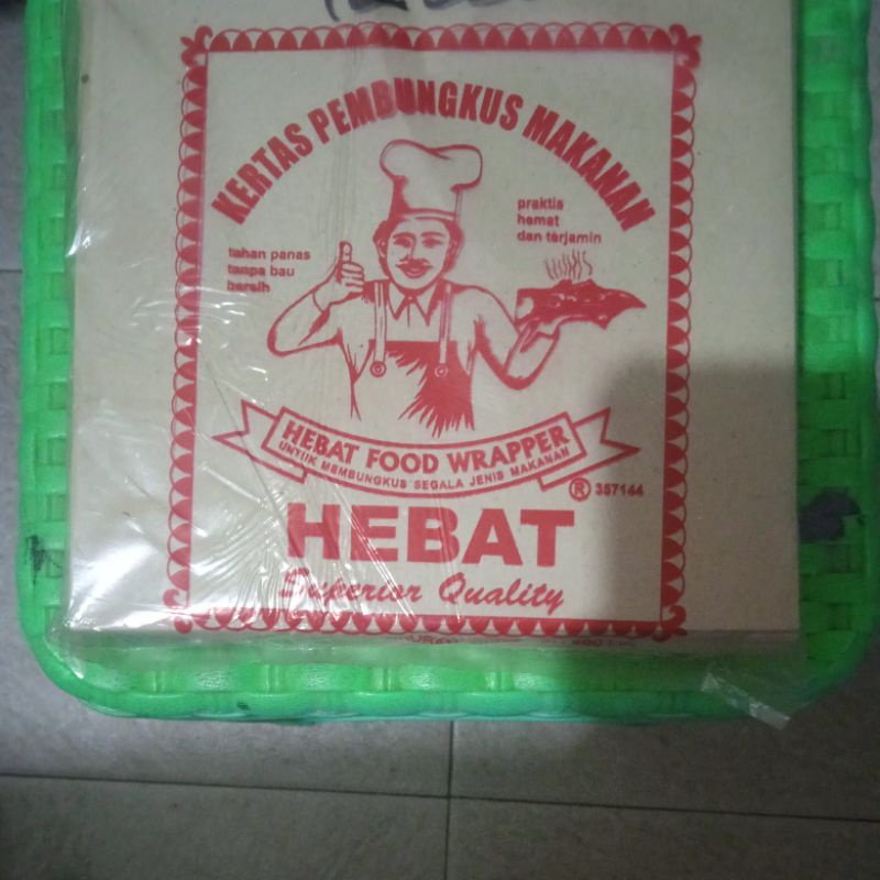 Kertas Nasi Cokelat/ Kertas Minyak Kotak