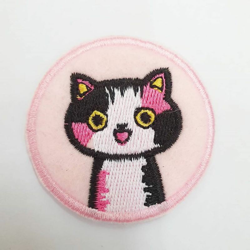 Patch Kucing/Patch Dog/Patch Animal/Patch Bordir Kucing