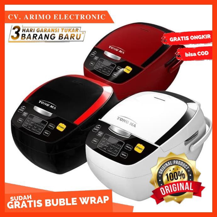 PROMO.. YONG MA RICE COOKER DIGITAL MAGICOM / MEJIKOM / PENANAK NASI / SMC8017 [GARANSI RESMI]