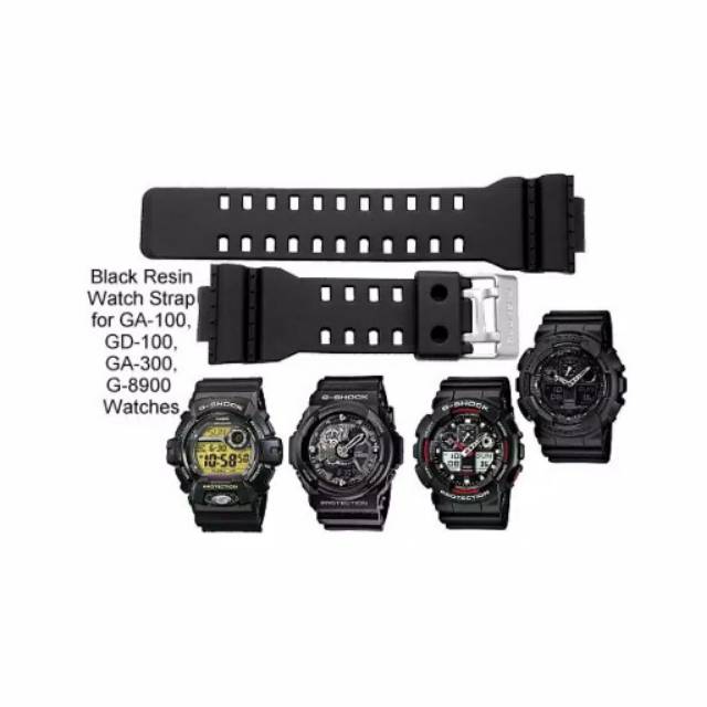 STRAP TALI JAM CASIO G SHOCK GA120 / GA-120 /GA 120 RUBBER STRAP TALI JAM CASIO G SHOCK
