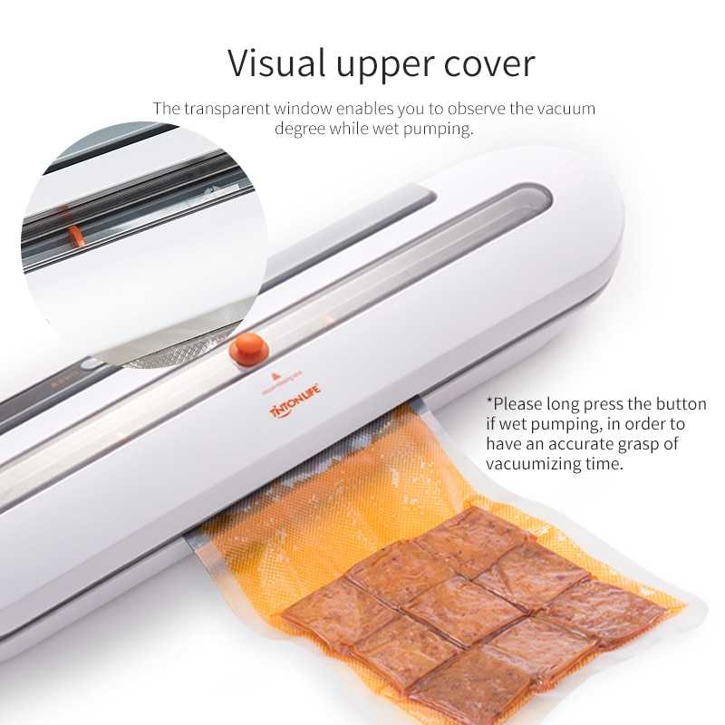 FatihShop XINBAOLONG Vacuum Sealer Packing Machine 80W - QH-02