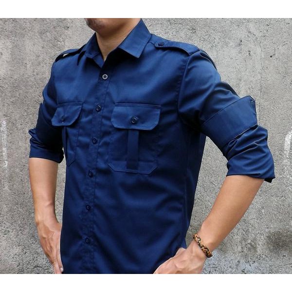 Setelan Baju Gunung / Baju Adventure Baju Lapangan / Kemeja PDL lengan panjang XXXL
