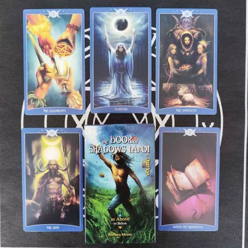 Book of Shadows Tarot 12x7cm include guide paper