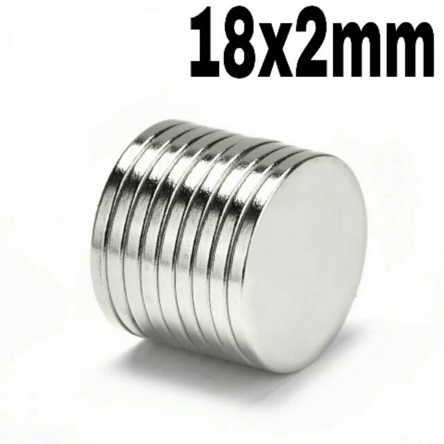 Magnet 18x2 mm Neodymium Magnet Putih Super Strong